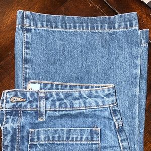 ROLLAS SIZE 30 HIGH RISE WIDE LEG JEANS